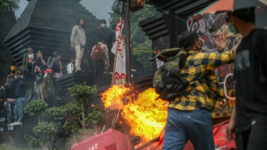 Manifestaciones en Indonesia. Manifestaciones en Indonesia.