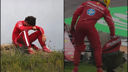 Lewis Hamilton y Charles Leclerc Lewis Hamilton y Charles Leclerc