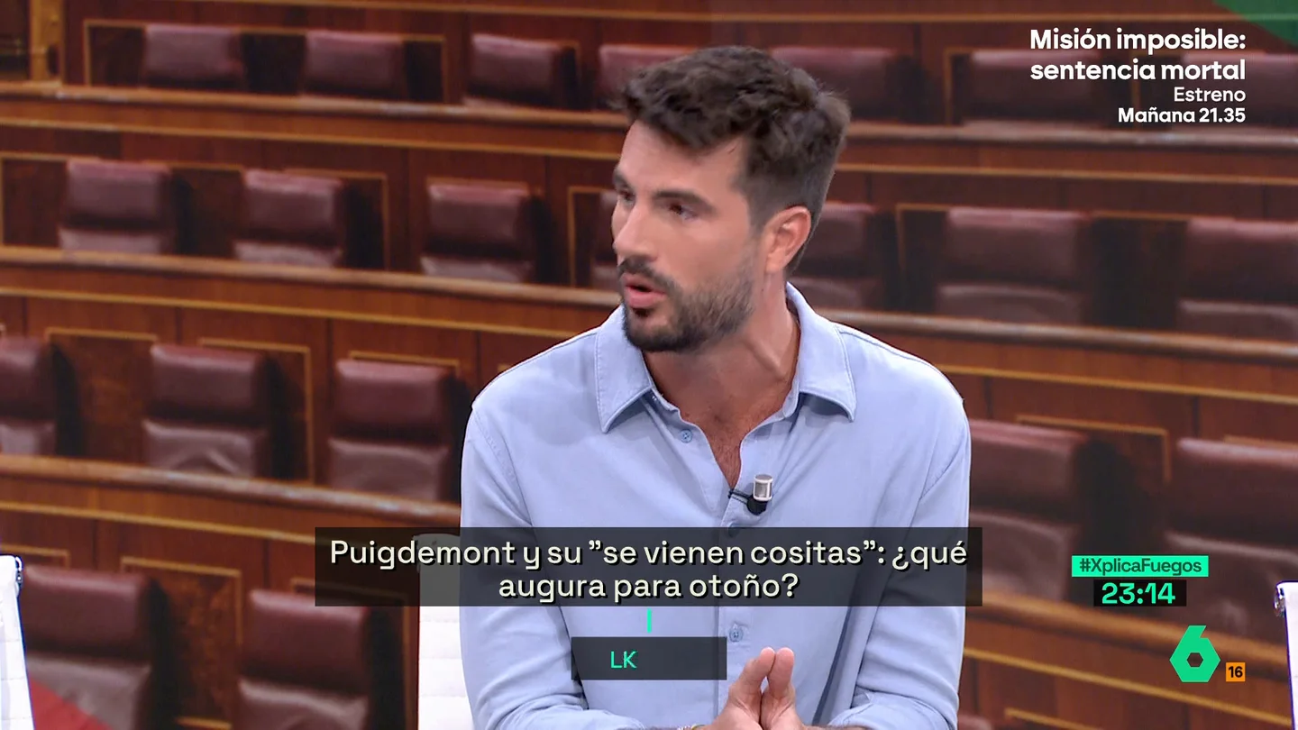 Borja Aitor analiza el "se vienen cositas" de Puigdemont y los posibles movimientos de Junts Borja Aitor analiza el "se vienen cositas" de Puigdemont y los posibles movimientos de Junts