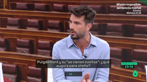 Borja Aitor analiza el "se vienen cositas" de Puigdemont y los posibles movimientos de Junts Borja Aitor analiza el "se vienen cositas" de Puigdemont y los posibles movimientos de Junts