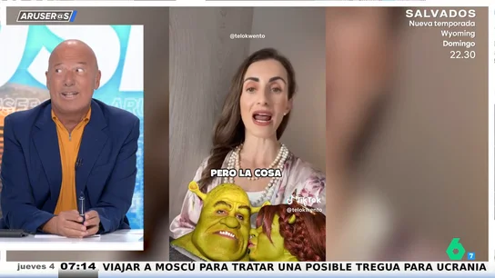 Alfonso Arús explica qué es el 'shrekking': "Se trata de salir con alguien más feo que tú para que, presuntamente, te trate mejor" Alfonso Arús explica qué es el 'shrekking': "Se trata de salir con alguien más feo que tú para que, presuntamente, te trate mejor"