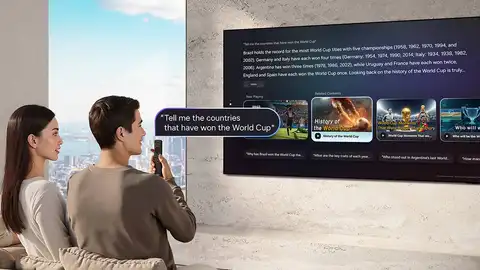 Samsung presenta Vision AI Companion, el futuro de la IA en tu televisor Samsung presenta Vision AI Companion, el futuro de la IA en tu televisor