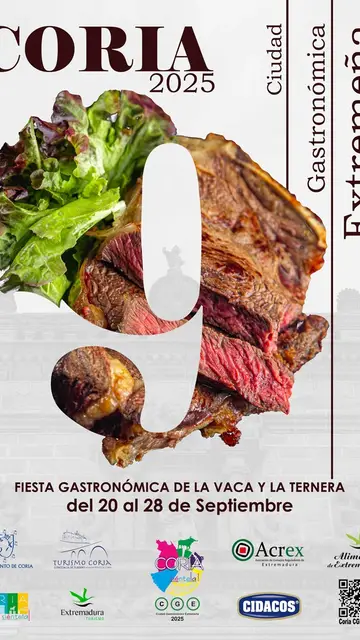 Cartel de la Fiesta Gastronómica de la Vaca y la Ternera 2025 Cartel de la Fiesta Gastronómica de la Vaca y la Ternera 2025