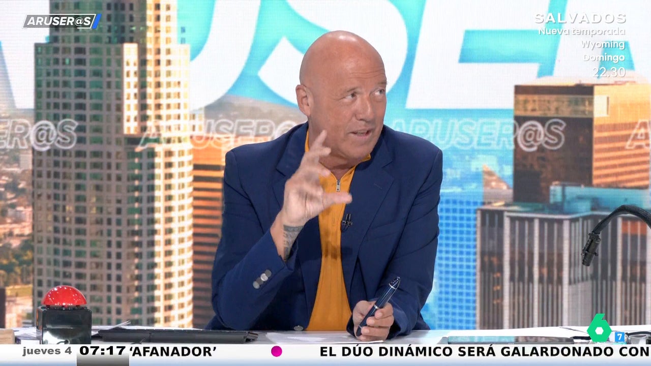 Alfonso Arús, sobre los famosos que publicitan productos que van "en contra de su filosofía": "No voy a dar nombres, pero pasa mucho con los chefs"