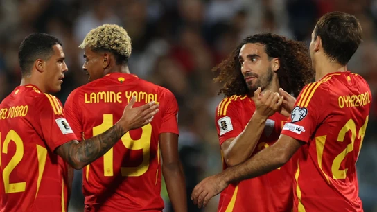 Gol de Cucurella a Bulgaria Gol de Cucurella a Bulgaria