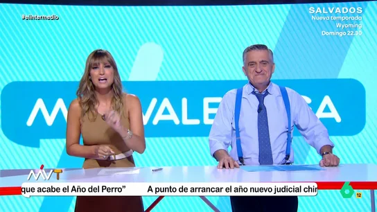 Wyoming reacciona a la solicitud del juez Peinado de los correos de Begoña Gómez: "No es investigación es pesca de arrastre" El juez Peinado ha solicitado a Moncloa todos los emails de la mujer de Pedro Sánchez desde 2018, momento en el que el socialista llego a la presidencia. "De aquí sale una imputación o un mero", ironiza Wyoming.