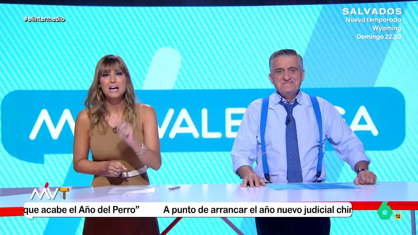 Wyoming reacciona a la solicitud del juez Peinado de los correos de Begoña Gómez: "No es investigación es pesca de arrastre" El juez Peinado ha solicitado a Moncloa todos los emails de la mujer de Pedro Sánchez desde 2018, momento en el que el socialista llego a la presidencia. "De aquí sale una imputación o un mero", ironiza Wyoming.