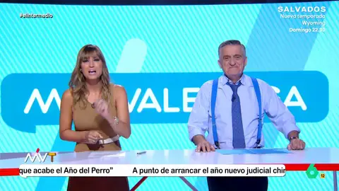 Wyoming reacciona a la solicitud del juez Peinado de los correos de Begoña Gómez: "No es investigación es pesca de arrastre" El juez Peinado ha solicitado a Moncloa todos los emails de la mujer de Pedro Sánchez desde 2018, momento en el que el socialista llego a la presidencia. "De aquí sale una imputación o un mero", ironiza Wyoming.