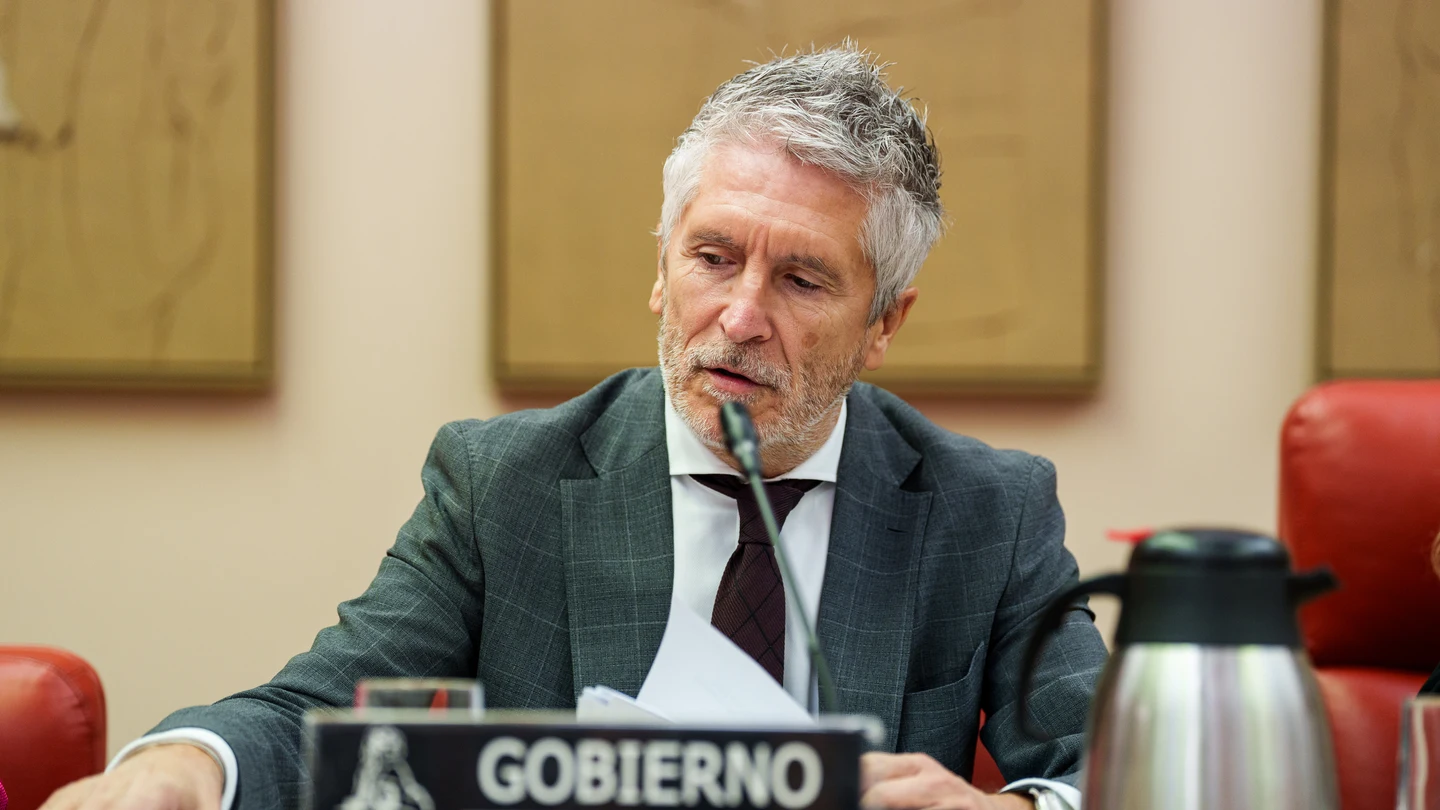 El ministro de Interior, Fernando Grande-Marlaska, comparece, a petición propia, en la Comisión de Interior El ministro de Interior, Fernando Grande-Marlaska, comparece, a petición propia, en la Comisión de Interior