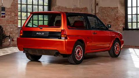 Su aspecto no era nada sutil, pero su objetivo no era ser sutil, era ser muy rápio Volkswagen Polo Sprint