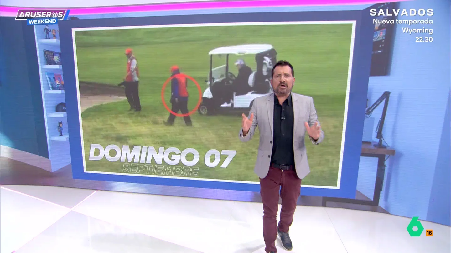 Marc Llobet irrumpe en el Aruser@s Weekend para mostrar los gambazos de los políticos: de las trampas de Trump al portazo a Sánchez Marc Llobet irrumpe en el Aruser@s Weekend para mostrar los gambazos de los políticos: de las trampas de Trump al portazo a Sánchez