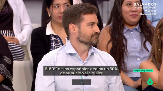 Un inversor inmobiliario, a una joven que denuncia los precios de la vivienda: "Si yo no alquilase, ¿dónde ibas a vivir?" Un inversor inmobiliario, a una joven que denuncia los precios de la vivienda: "Si yo no alquilase, ¿dónde ibas a vivir?"