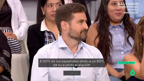 Un inversor inmobiliario, a una joven que denuncia los precios de la vivienda: "Si yo no alquilase, ¿dónde ibas a vivir?" Un inversor inmobiliario, a una joven que denuncia los precios de la vivienda: "Si yo no alquilase, ¿dónde ibas a vivir?"