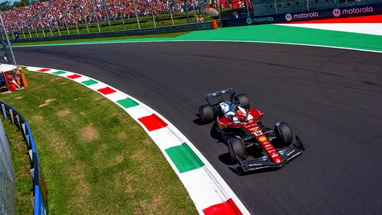 Charles Leclerc en el GP de Italia Charles Leclerc en el GP de Italia