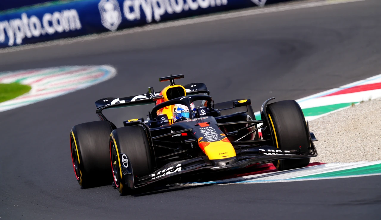 Max Verstappen durante la carrera del GP de Italia