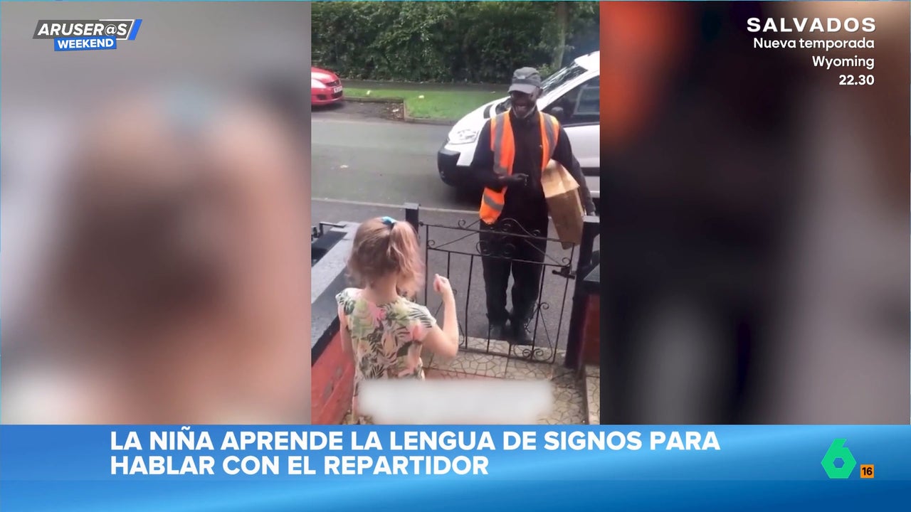 El bonito gesto de Tallulah, la niña de 8 años que ha aprendido el lenguaje de signos para poder hablar con su amigo
