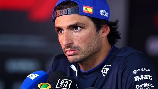 Carlos Sainz tras el GP de Italia Carlos Sainz tras el GP de Italia