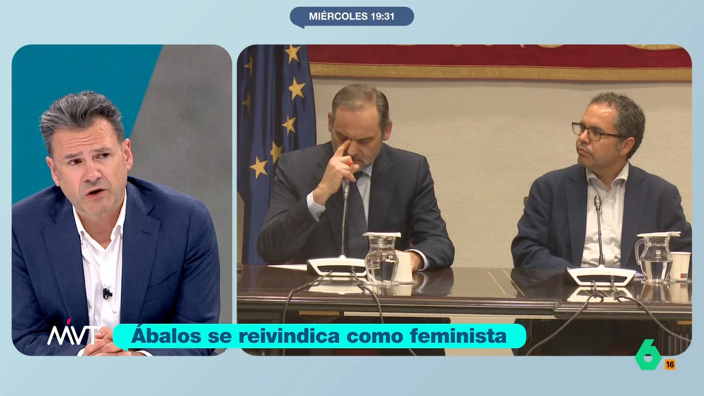 Iñaki López ironiza con Ábalos y su reivindicación del feminismo: "Es putero, pero no estigmatiza" Iñaki López ironiza con Ábalos y su reivindicación del feminismo: "Es putero, pero no estigmatiza"