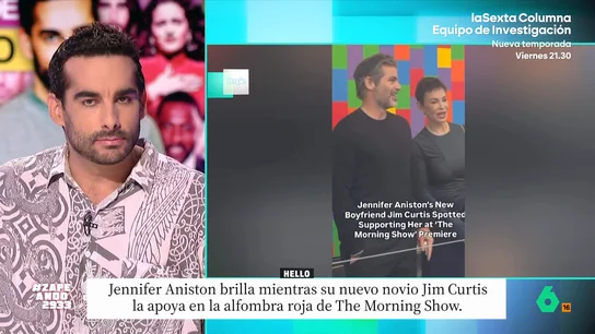 Juan Sanguino analiza el romance entre Jennifer Aniston y el hipnotizador Jim Curtis: "¡Huye de ahí ya!" Juan Sanguino analiza el romance entre Jennifer Aniston y el hipnotizador Jim Curtis: "¡Huye de ahí ya!"