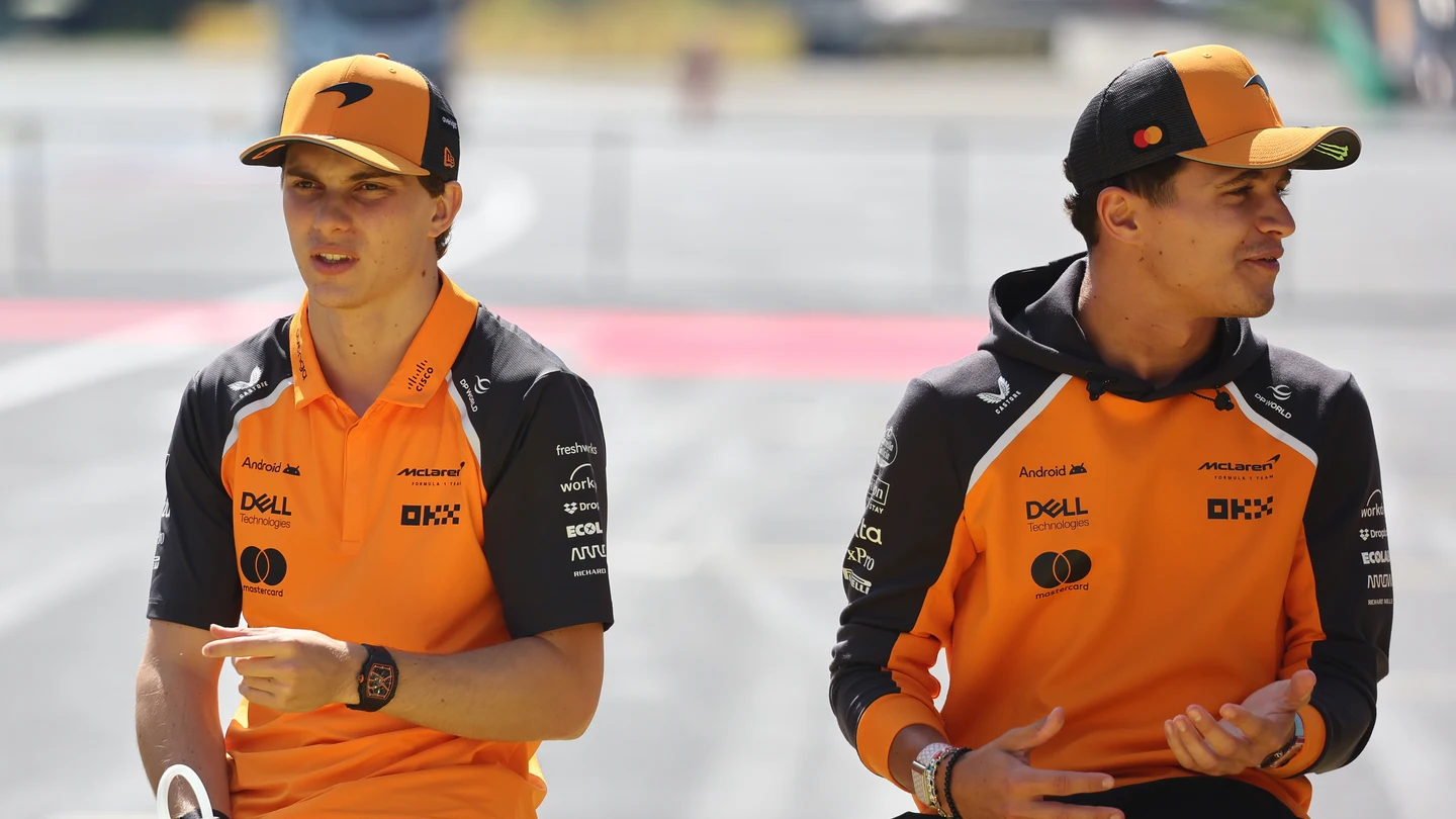 Oscar Piastri y Lando Norris Oscar Piastri y Lando Norris