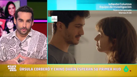 Juan Sanguino repasa la historia de amor de Úrsula Corberó y Chino Darín tras anunciar que esperan su primer hijo juntos Juan Sanguino repasa la historia de amor de Úrsula Corberó y Chino Darín tras anunciar que esperan su primer hijo juntos