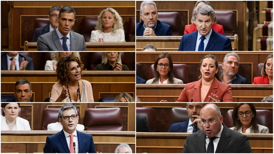 Los grandes choques en el primer día del curso político entre PSOE y PP Los grandes choques en el primer día del curso político entre PSOE y PP