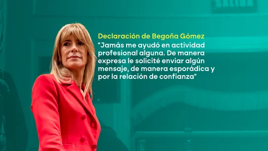 Begoña Gómez declara que su secretaria en Moncloa la ayudó "esporádicamente" con emails de su cátedra porque era su "amiga" Begoña Gómez declara que su secretaria en Moncloa la ayudó "esporádicamente" con emails de su cátedra porque era su "amiga"