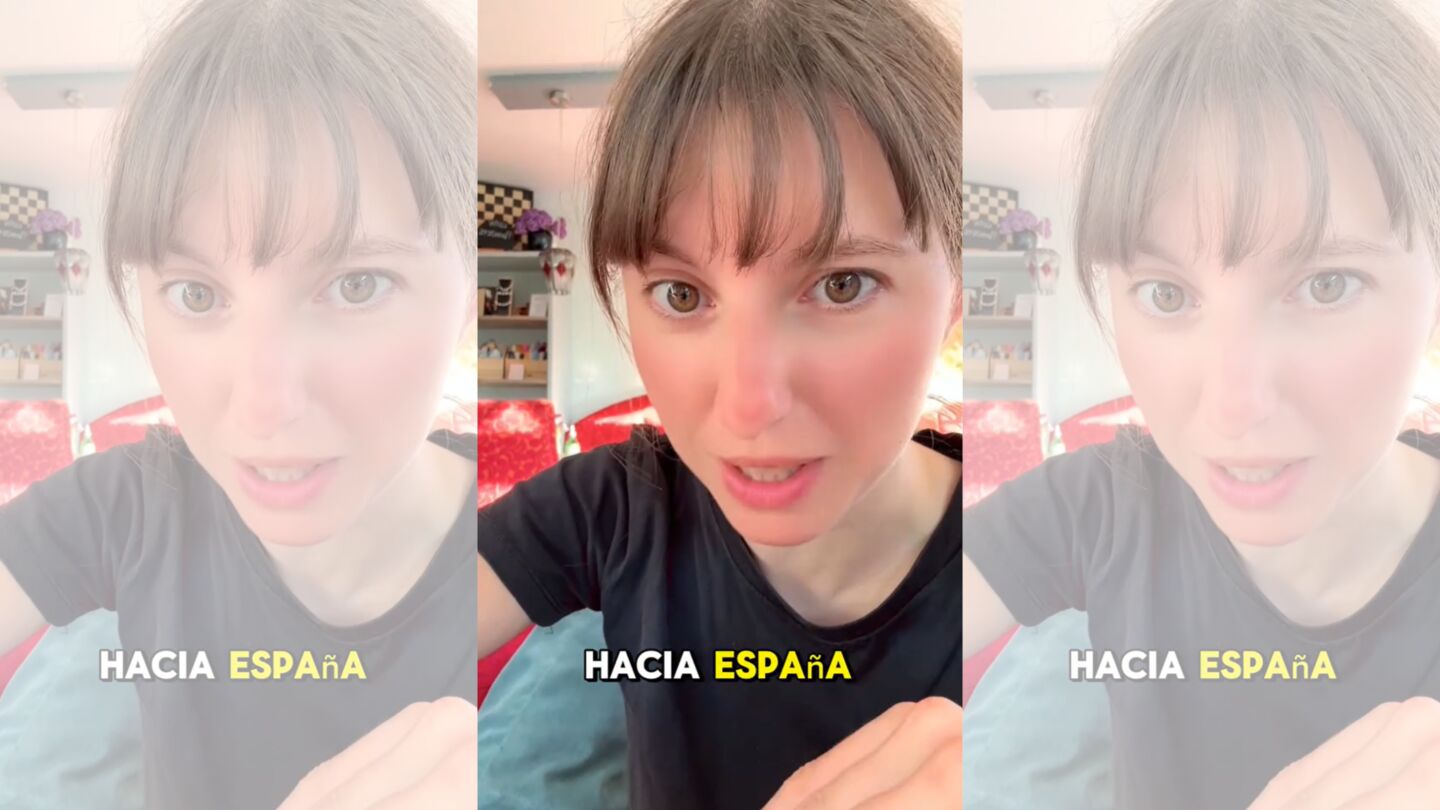 Tiktoker hablando sobre los alemanes y Espa&ntilde;a
