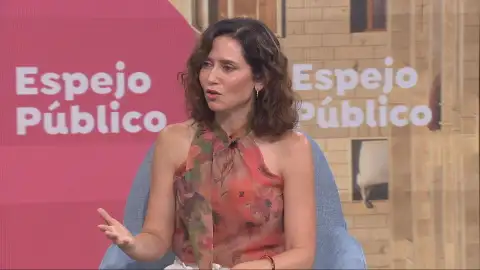 Ayuso hoy en Espejo Público Ayuso hoy en Espejo Público