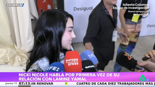 "Estoy muy enamorada": Nicky Nicole confiesa su amor por Lamine Yamal y confirma su romance "Estoy muy enamorada": Nicky Nicole confiesa su amor por Lamine Yamal y confirma su romance