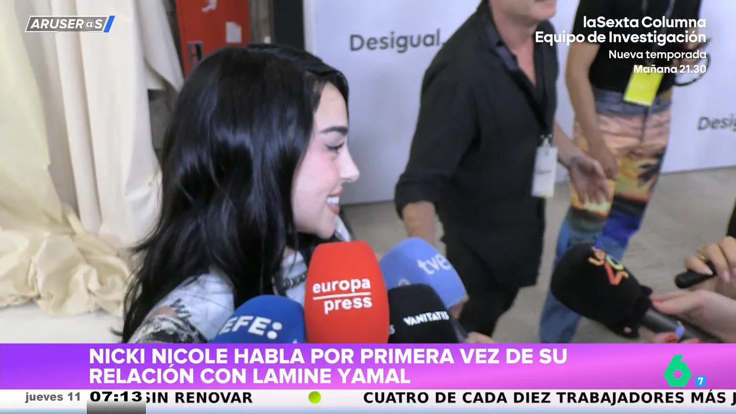 "Estoy muy enamorada": Nicky Nicole confiesa su amor por Lamine Yamal y confirma su romance "Estoy muy enamorada": Nicky Nicole confiesa su amor por Lamine Yamal y confirma su romance