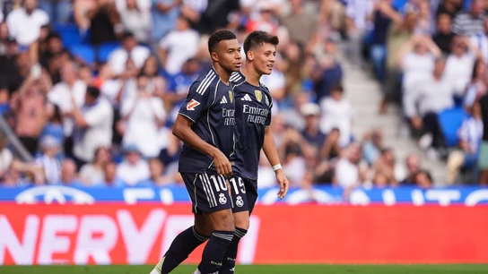 Kylian Mbappé y Arda Guler Kylian Mbappé y Arda Guler