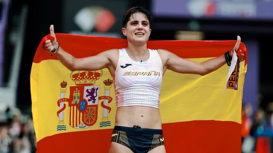 María Pérez, campeona del mundo de 35 kilómetros marcha María Pérez, campeona del mundo de 35 kilómetros marcha