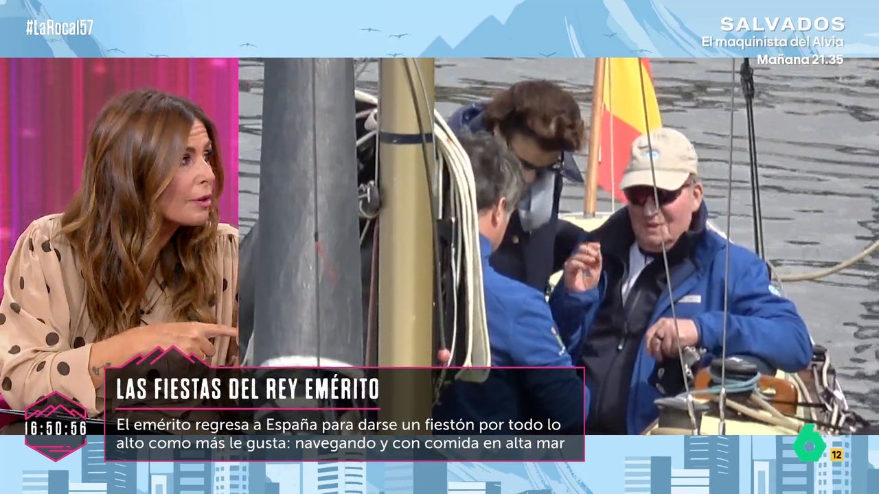 "¿Va a ir su exmujer?": el lapsus de Nuria Roca al hablar sobre el 'fiestón' que va a dar el rey emérito