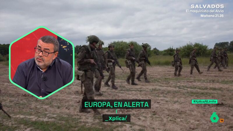 1:37 Pedro Rodríguez, sobre los drones rusos en el espacio aéreo de Polonia: "Se está poniendo a prueba el vínculo entre Estados Unidos y Europa"