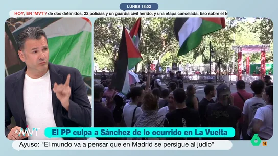 Iñaki, sobre el despliegue policial en La Vuelta: "Ni con la policía montada de Canadá se podría parar a esa masa de gente" Iñaki, sobre el despliegue policial en La Vuelta: "Ni con la policía montada de Canadá se podría parar a esa masa de gente"