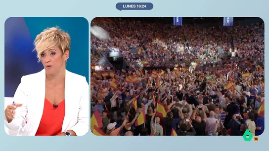 Cristina Pardo, tajante con el discurso de Abascal sobre los jueces: "Considerar decentes a unos e indecentes a otros es pasmoso" Cristina Pardo, tajante con el discurso de Abascal sobre los jueces: "Considerar decentes a unos e indecentes a otros es pasmoso"