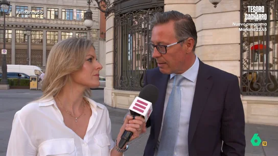 Alfonso Serrano, sobre los manifestantes propalestina en La Vuelta: "Eran auténtica gentuza rompiendo la convivencia en Madrid" En un desayuno informativo organizado por Almeida, Andrea Ropero preguntaba a los dirigentes del PP por la manifestación propalestina de ayer en Madrid y si consideran que hay un genocidio en Gaza. Sus respuestas, en este vídeo.