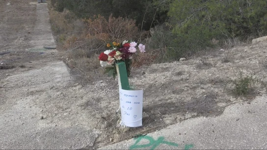 Lugar donde se produjo el atropello accidental de una madre y su bebé en Calpe Lugar donde se produjo el atropello accidental de una madre y su bebé en Calpe