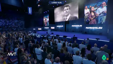 Edu Galán, tras el homenaje a Charlie Kirk en el acto de 'Patriots': "Él les consideraba a todos ellos o moros o latinos" Edu Galán reflexiona en el vídeo sobre estas líneas sobre el homenaje a Charlie Kirk en la cumbre ultra de 'Patriots' organizada por Abascal y apunta que, hasta hace dos días, "ninguno de los que estaban ahí sabía quién era".