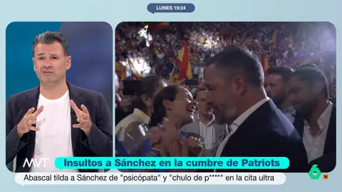 Iñaki López reacciona al discurso de Abascal en la cumbre ultra europea: "Todo en titulares cortos para que entre en TikTok" Iñaki López reacciona al discurso de Abascal en la cumbre ultra europea: "Todo en titulares cortos para que entre en TikTok"