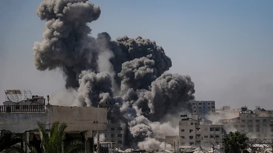 Un nuevo ataque israelí en Gaza este domingo Un nuevo ataque israelí en Gaza este domingo
