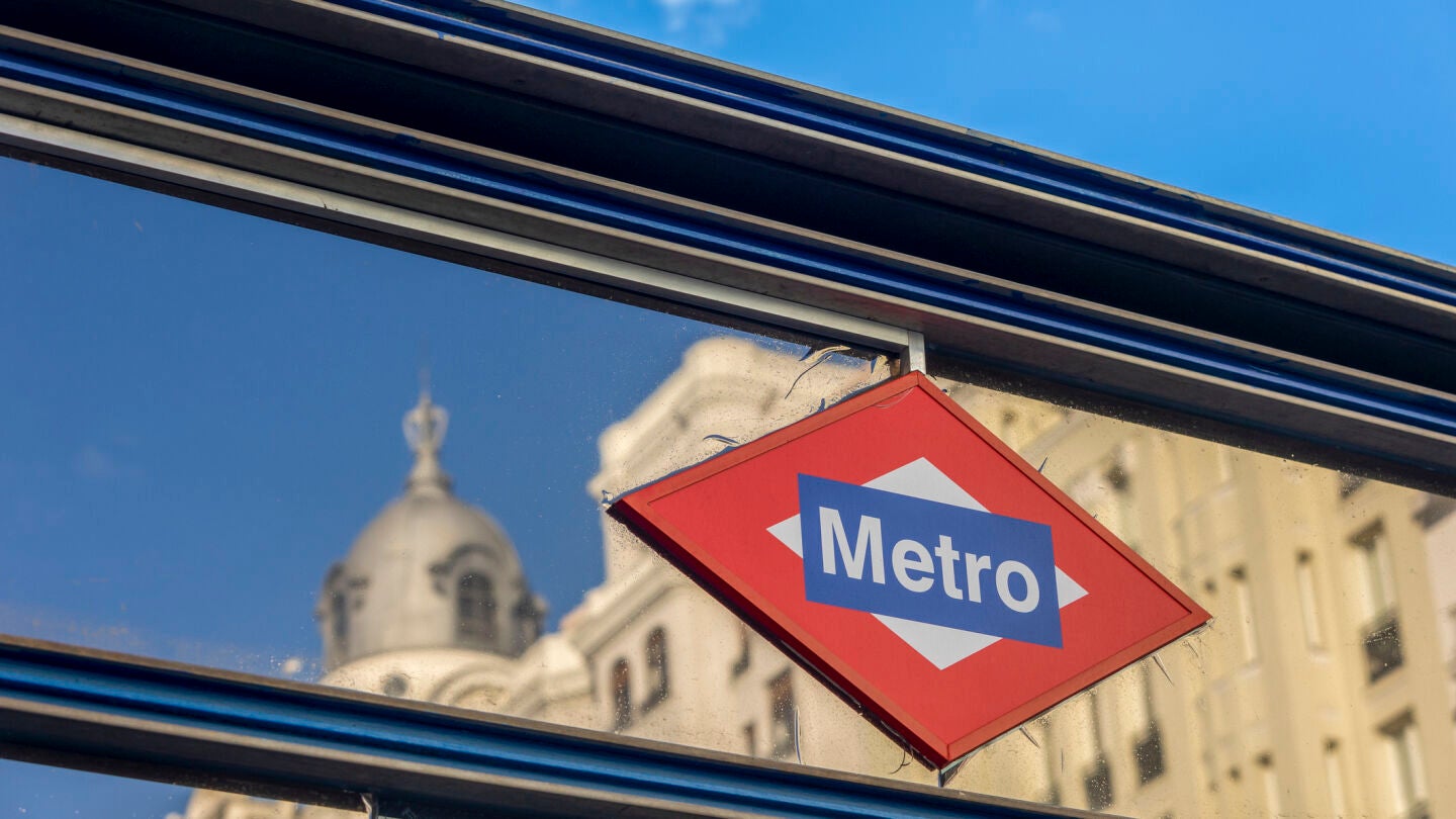 Cartel del Metro de Madrid
