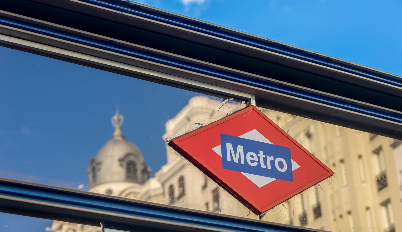 Cartel del Metro de Madrid