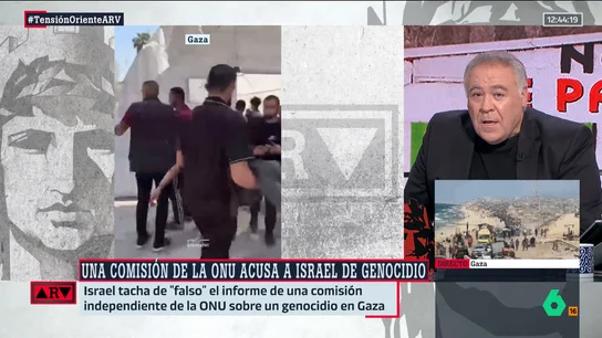 Ferreras: "Para estar a favor del Estado de Israel y de su pueblo, hay que estar en contra del genocidio en Gaza" Ferreras: "Para estar a favor del Estado de Israel y de su pueblo, hay que estar en contra del genocidio en Gaza"