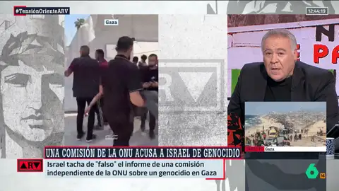Ferreras: "Para estar a favor del Estado de Israel y de su pueblo, hay que estar en contra del genocidio en Gaza" Ferreras: "Para estar a favor del Estado de Israel y de su pueblo, hay que estar en contra del genocidio en Gaza"