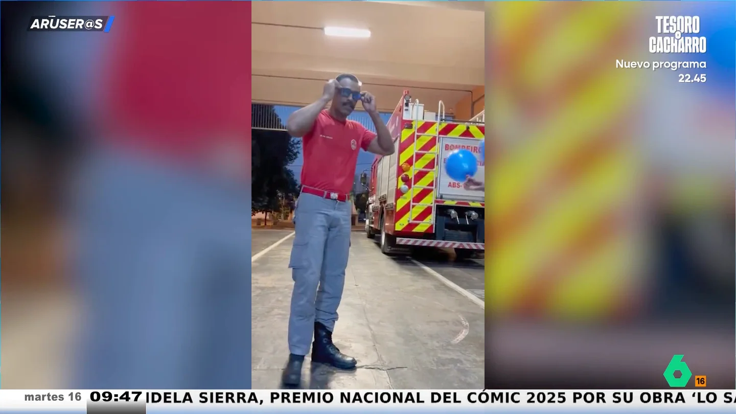 El emotivo viral de un bombero daltónico al ver los colores por primera vez en su vida: "¡Madre de Dios!" El emotivo viral de un bombero daltónico al ver los colores por primera vez en su vida: "¡Madre de Dios!"