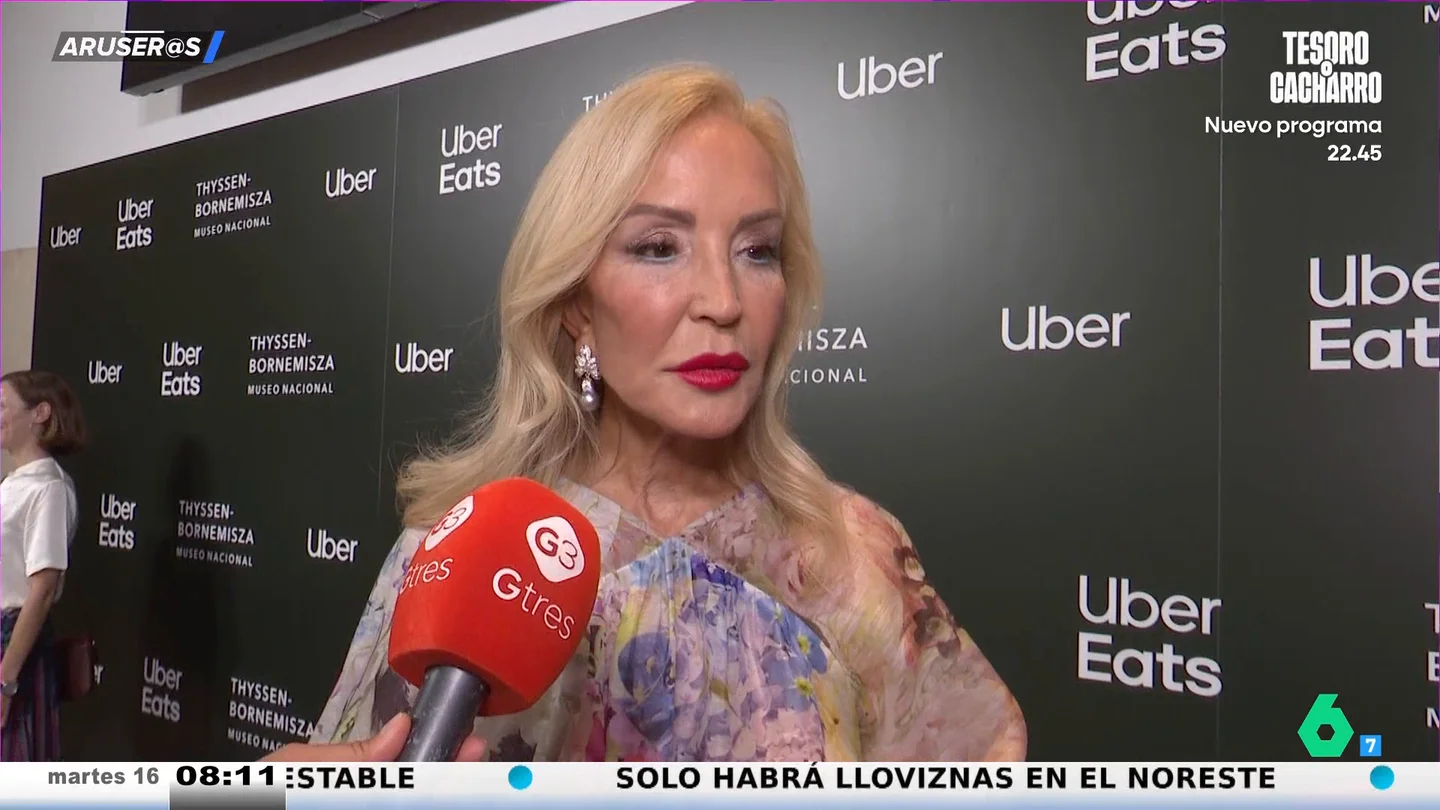 Carmen Lomana abre la puerta a la reconciliación con Ágatha Ruiz de la Prada: "Me encantaría que nos sentáramos a hablar" Carmen Lomana abre la puerta a la reconciliación con Ágatha Ruiz de la Prada: "Me encantaría que nos sentáramos a hablar"