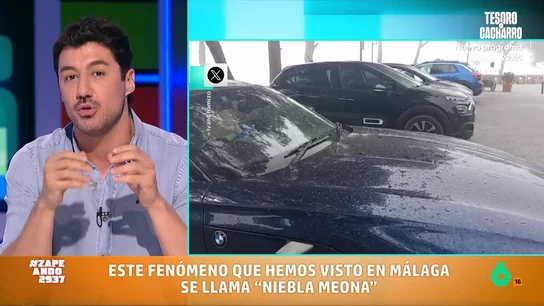 Francisco Cacho explica en qué consiste la 'niebla meona' el curioso fenómeno atmosférico visto en Málaga Francisco Cacho explica en qué consiste la 'niebla meona' el curioso fenómeno atmosférico visto en Málaga