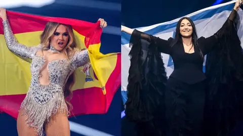 Las respresentantes de España e Israel en Eurovisión 2025, Melody y Yuval Raphael Las respresentantes de España e Israel en Eurovisión 2025, Melody y Yuval Raphael